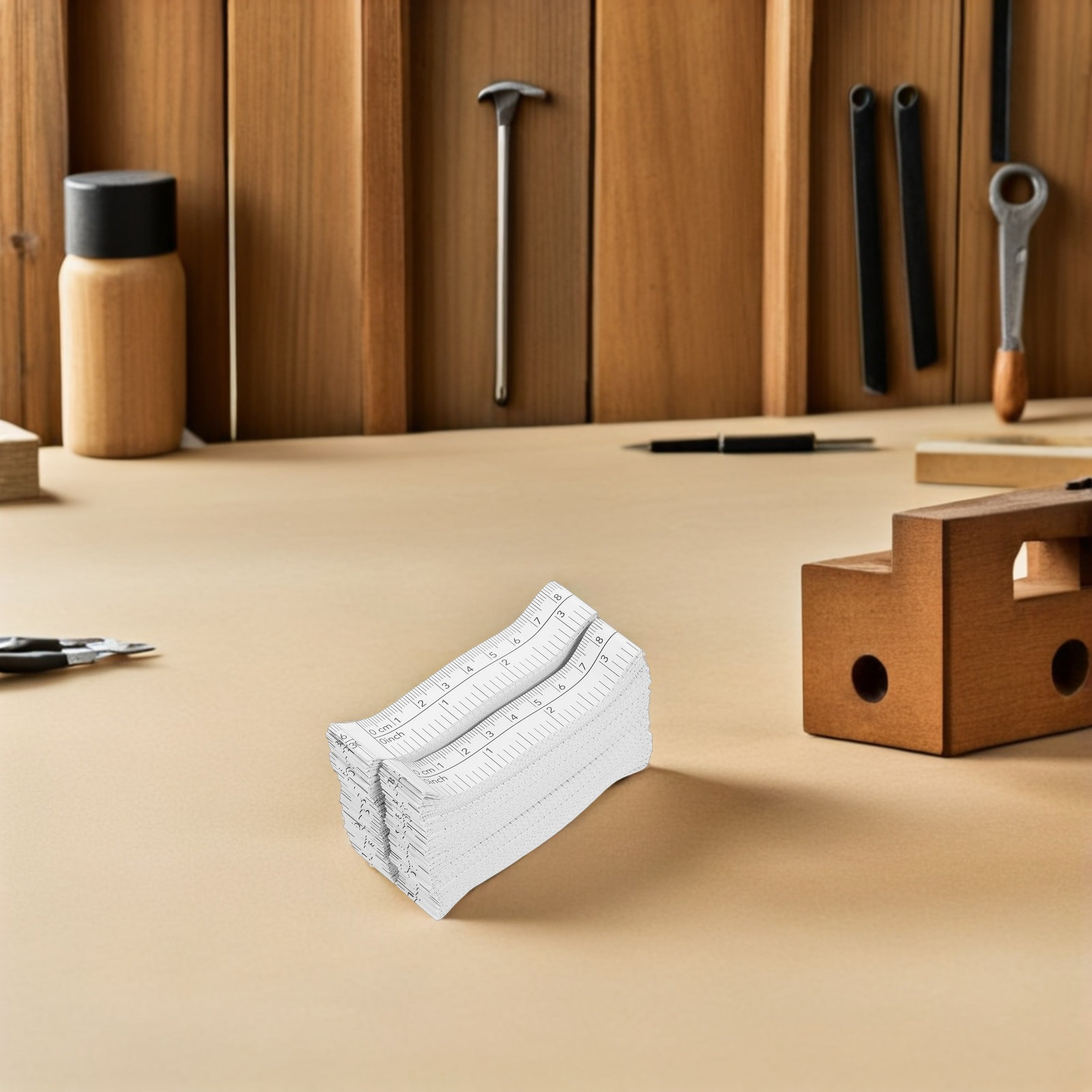 100Pcs Paper Measuring Tape 1. - Home Improvement Mark recension och pris
