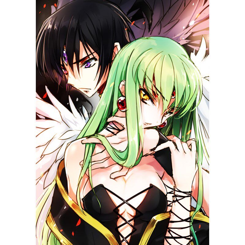Code Geass Unframed Canvas Pos - Home Improvement Furniture recension och pris