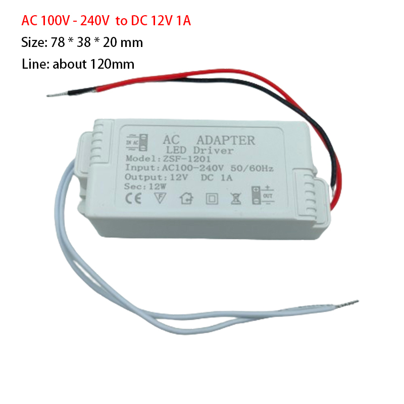 AC 100-240V To DC12V LED Drive - Home Improvement Loan recension och pris