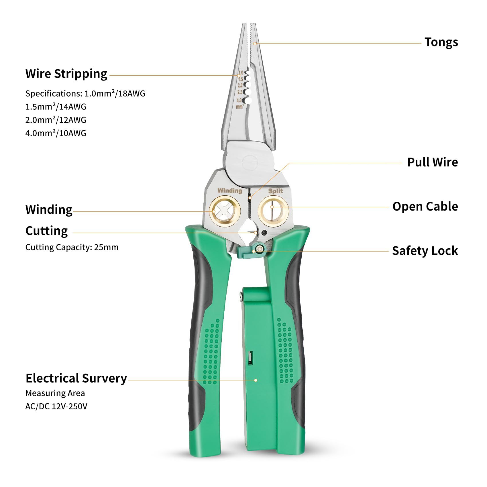 8-in-1 Multifunction Wire Stri - Home Improvement Cast recension och pris