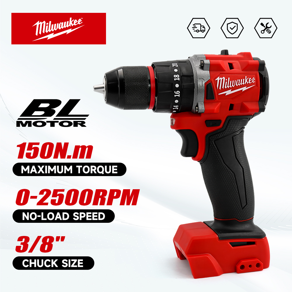 Milwaukee M18 3/8 Inch Brushle - Home Improvement Warehouse recension och pris