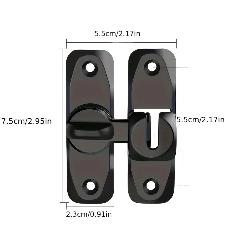 90/180 Degree Flip Door Lock A - Home Improvement Group recension och pris